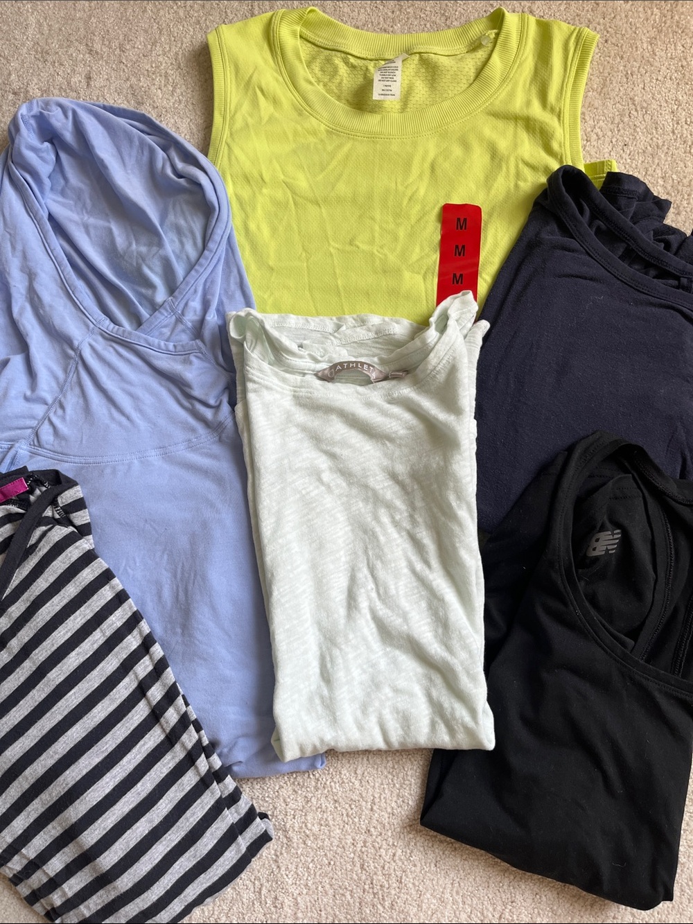 Athleta, New Balance Workout Top Bundle